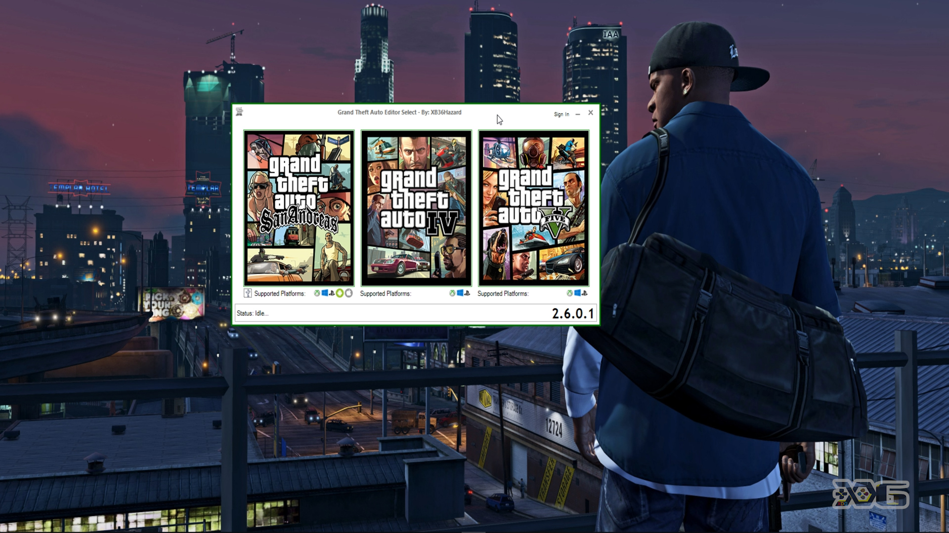 Grand Theft Auto V Save Editor by XB36Hazard for GTA 5