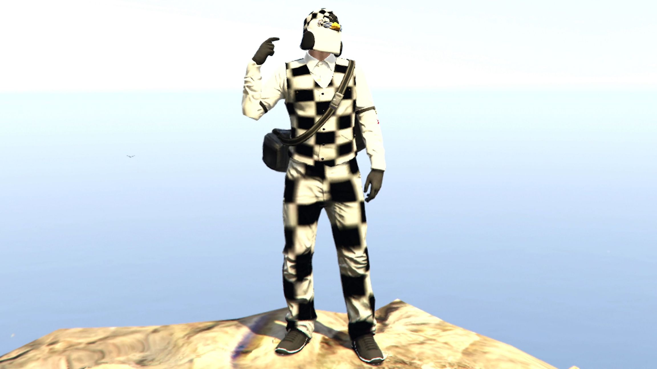 Checkerboard outfit hotsell gta 5