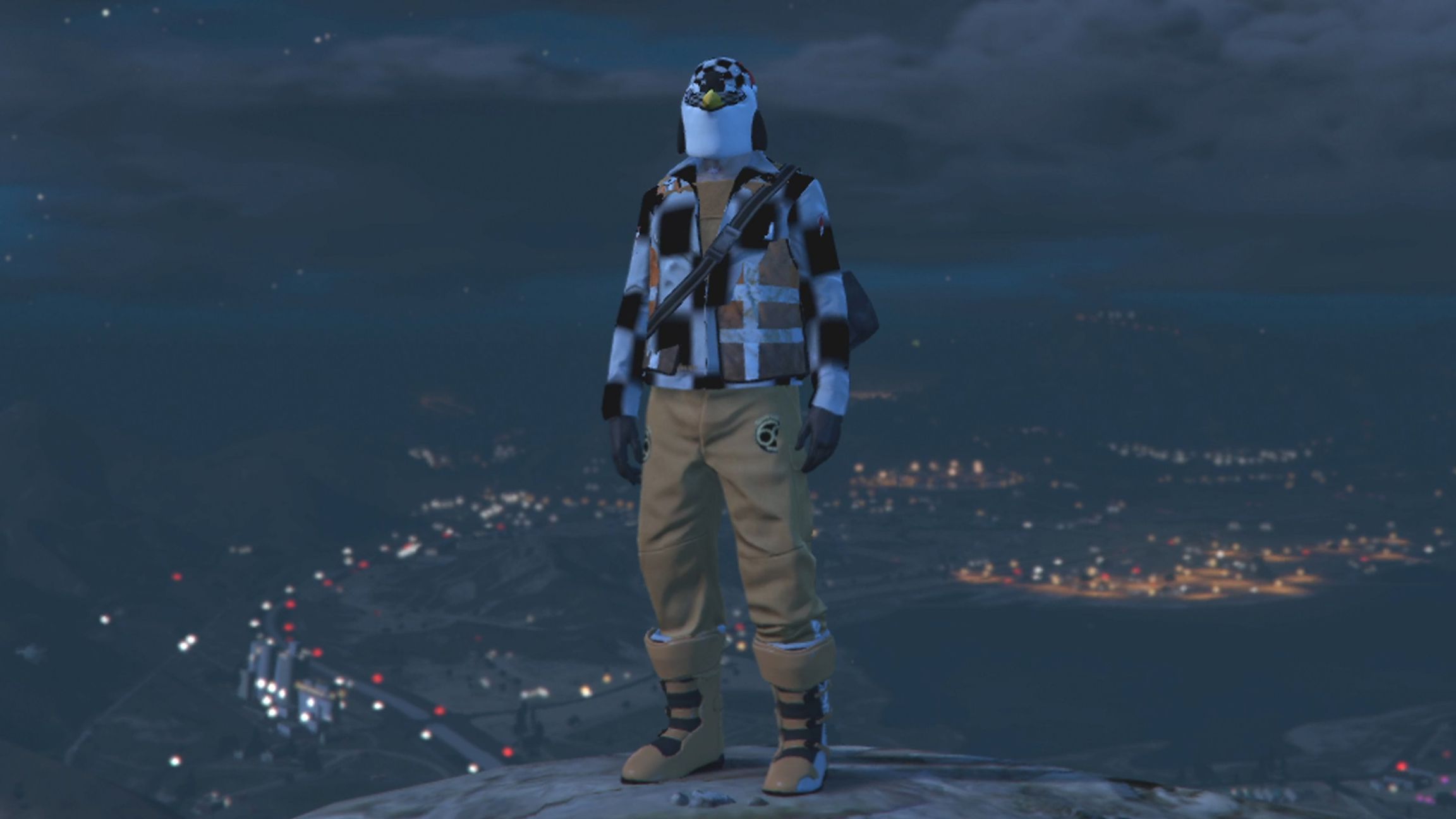 Gta 5 checkered on sale outfit