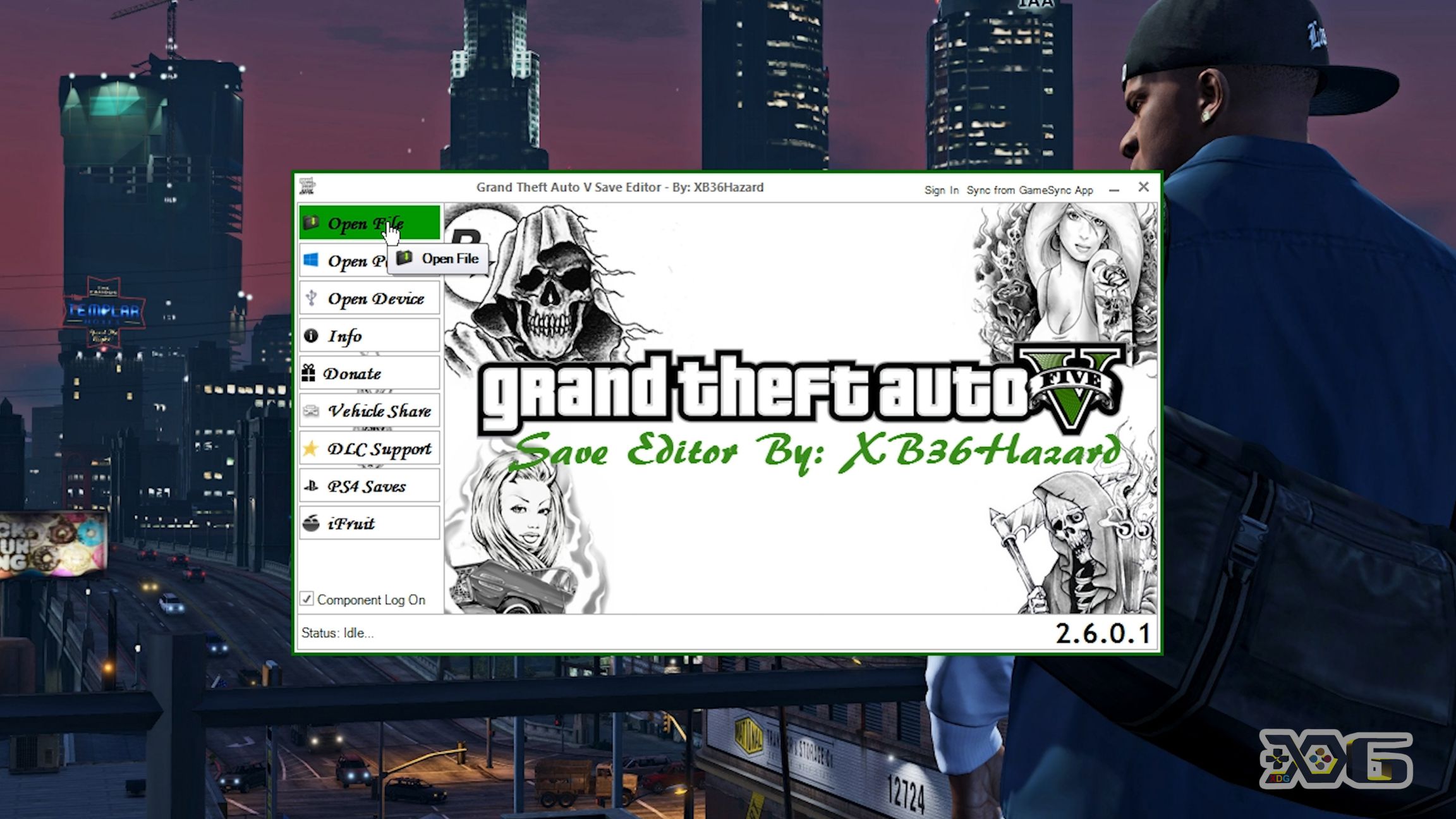 Grand Theft Auto V Save Editor by XB36Hazard for GTA 5